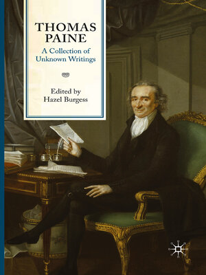 cover image of Thomas Paine